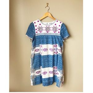 Little White Lies Veronique Embroidered Dress XS